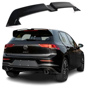 Spoiler Traseiro Volkswagen Golf Mk8 Black Piano Oettinger R