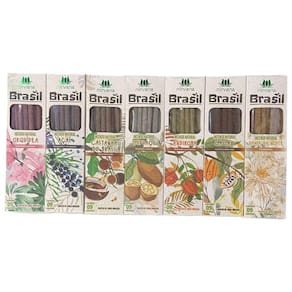 Kit 7 Incensos Natural Nirvana Brasil 7 Cxs Com 9 Varetas