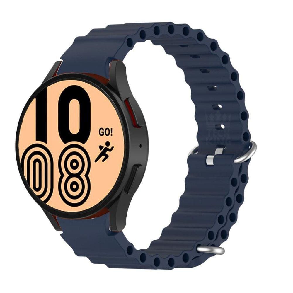 Pulseira Silicone Ondulada Para Smartwatch Galaxy Watch4 44