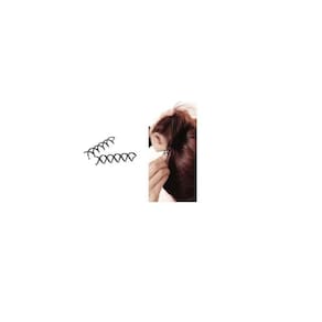 Espiral Hair Pin Prendedor De Coque Torção De Cabelo- 2Un