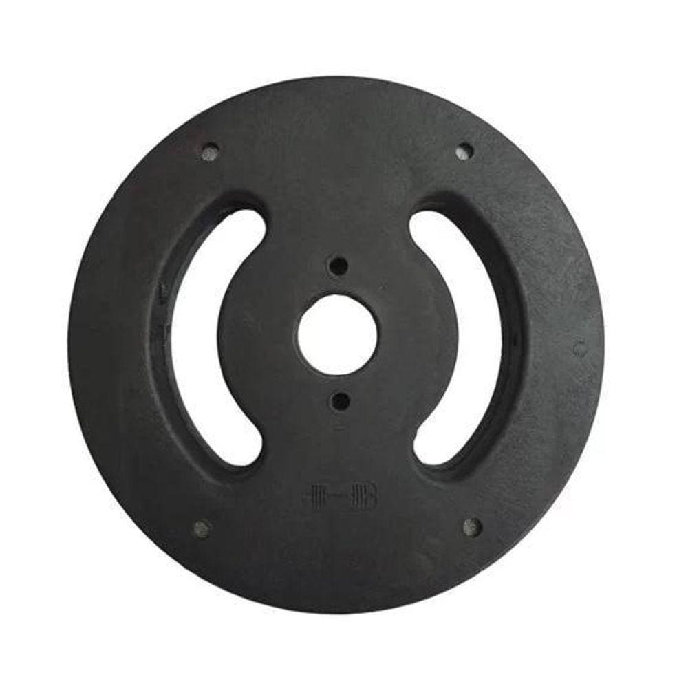 Anilha 4Kg Injetada Dúctil Para Treino Academia Peça 4Kg