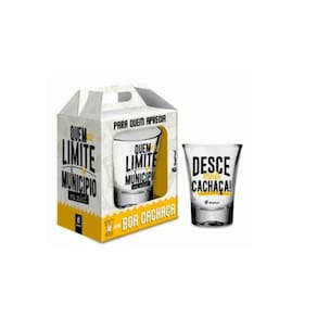 Copo Dose Shot Cachaça Desce Mais Uma Cachça Frases
