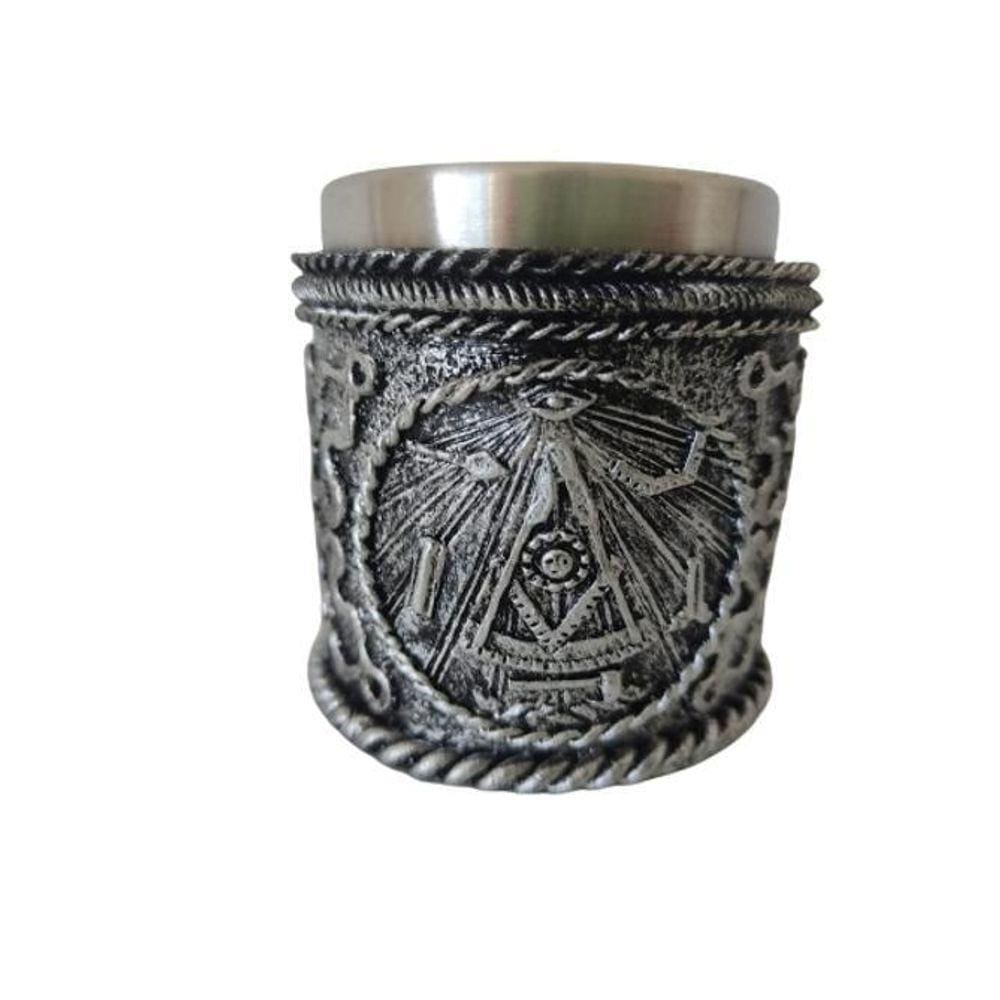 Copo Dose Maçonico 60Ml Inox