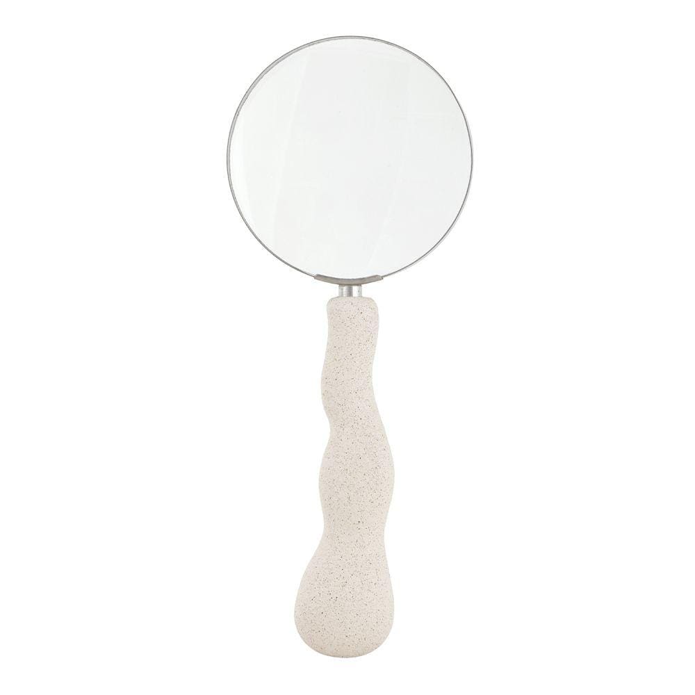 Lupa de Aumento Decorativa com Cabo em Poliresina 26cm 17516 Mart