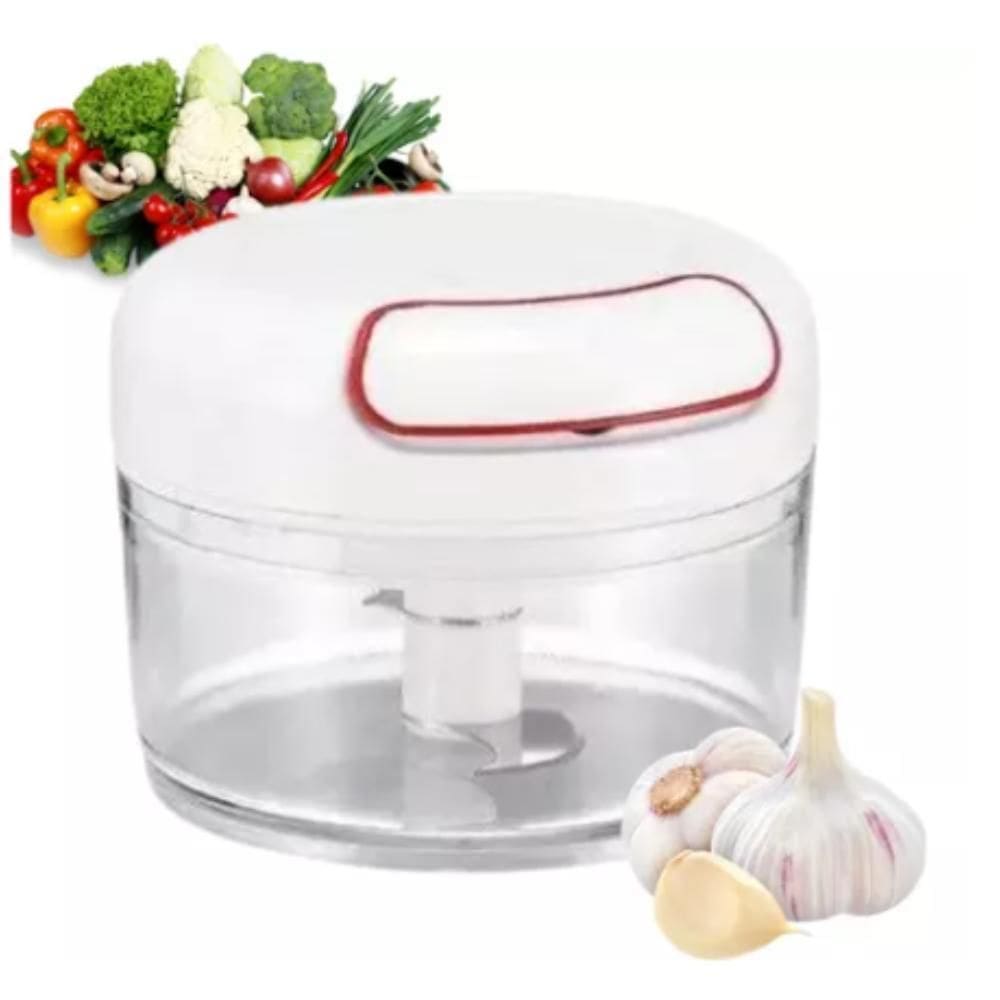 Mini Processador Triturador Manual Alho Jjb Utilidades