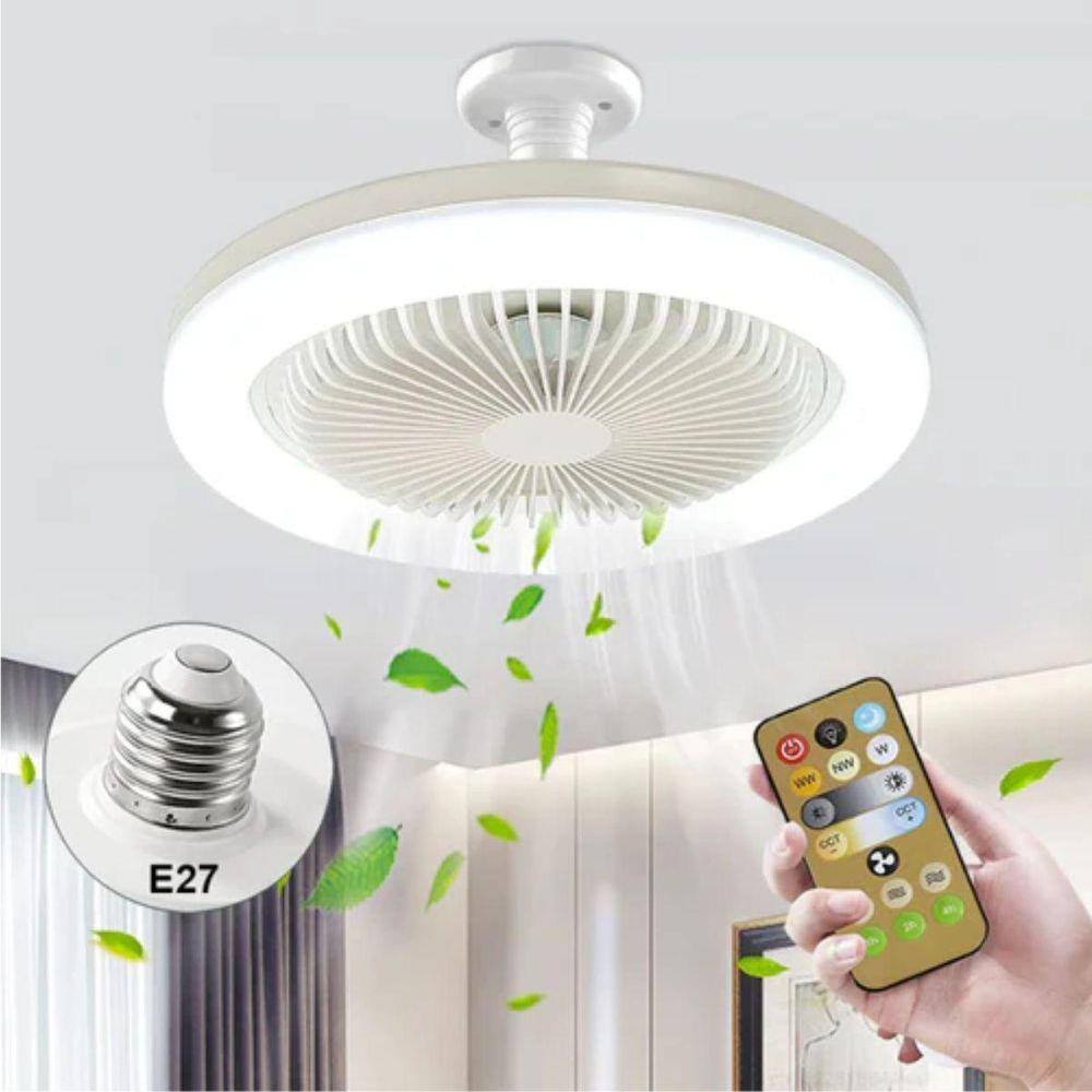 Ventilador De Teto Pequeno Com Luz Led