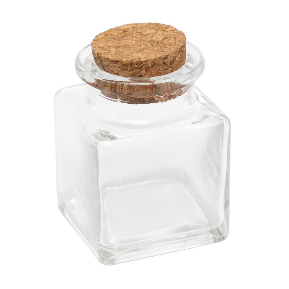 Porta Mantimento Lyor De Vidro Com Rolha 60Ml