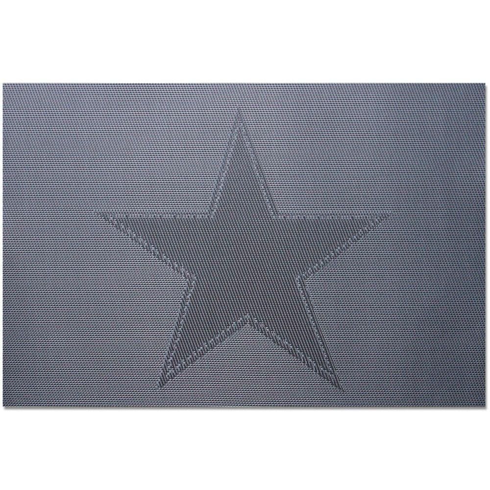 Jogo Americano Vizapi 30X45Cm Estrela Prata