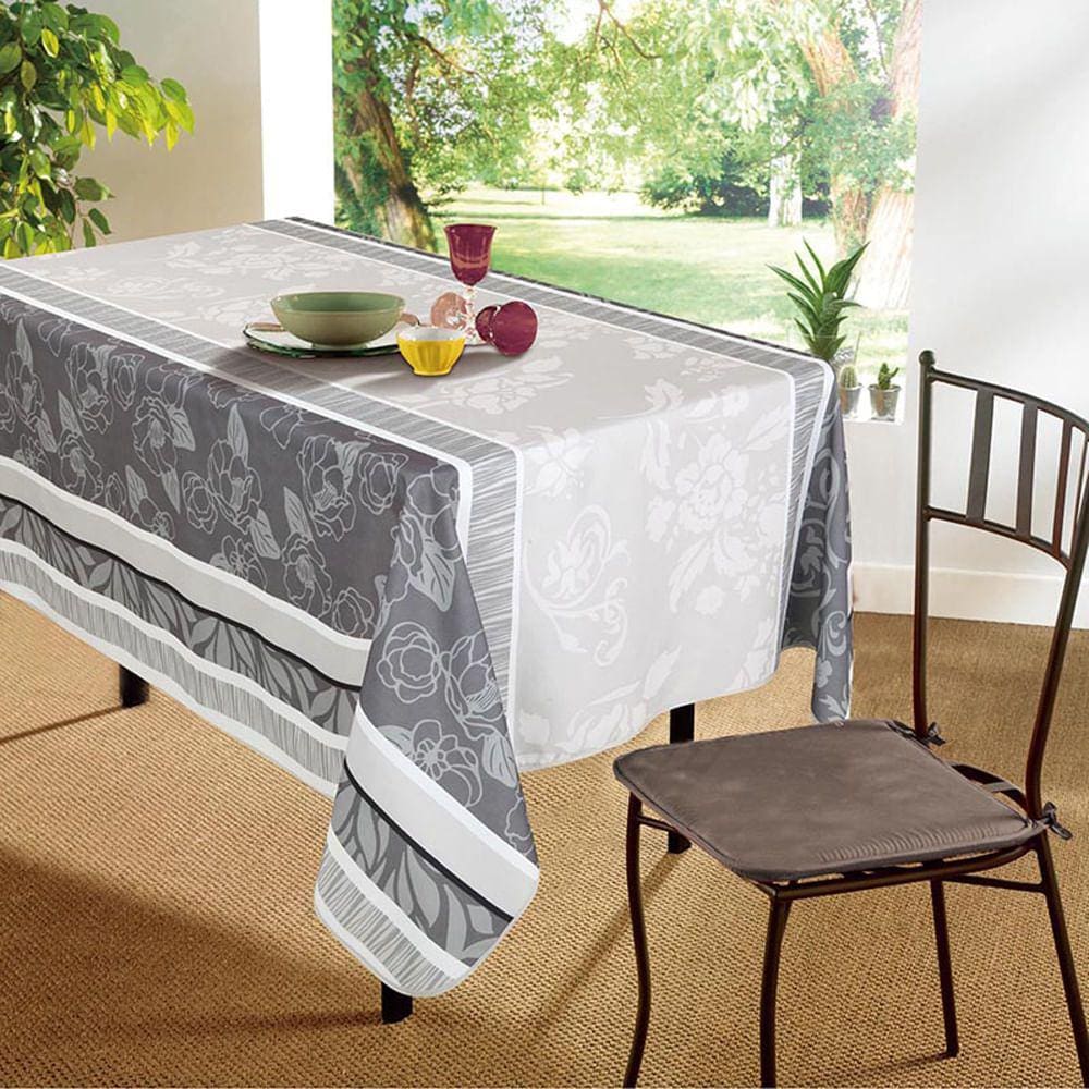 Toalha de Mesa Impermeável 8 Lugares Vizapi Lisboa 180X180Cm Multicolorido