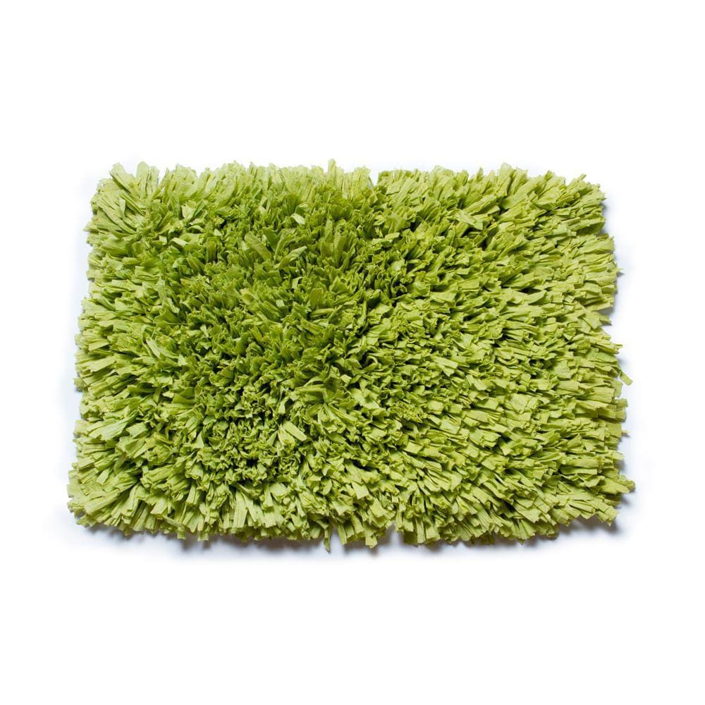 Tapete De Quarto Retangular Vizapi Satara Vz1130 100X150Cm Verde