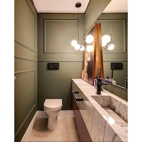 Boiserie Rodameio 2 metros x 4cm Branco Poliestireno