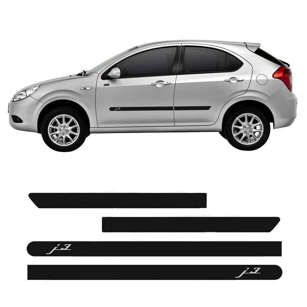 Friso Lateral Borrachão Jac 3 Com Nome