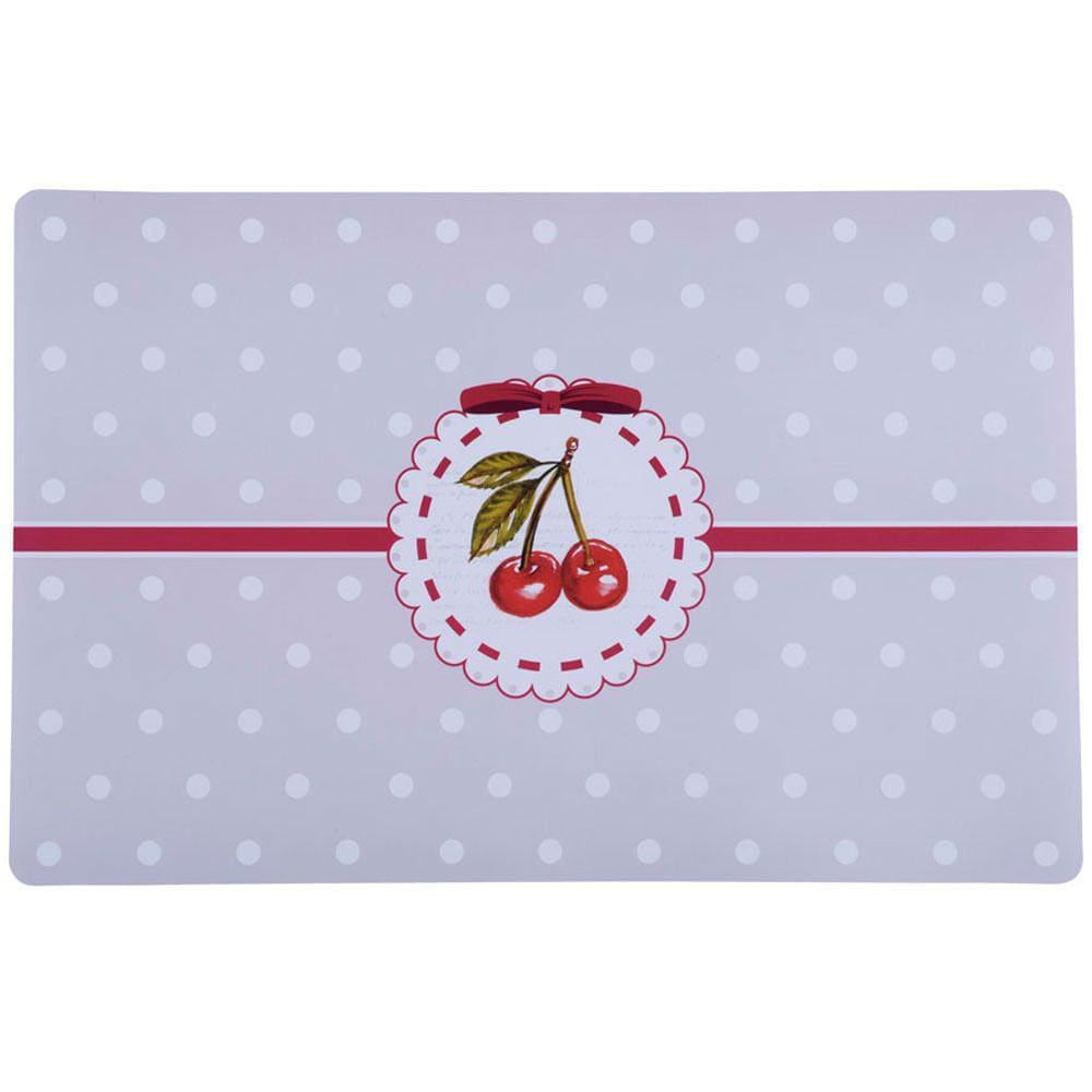 Jogo Americano Vizapi 28X43Cm Cereja Multicolorido