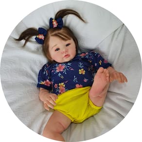 Boneca Bebe Reborn Menina Realista Banho - Enxoval Completo