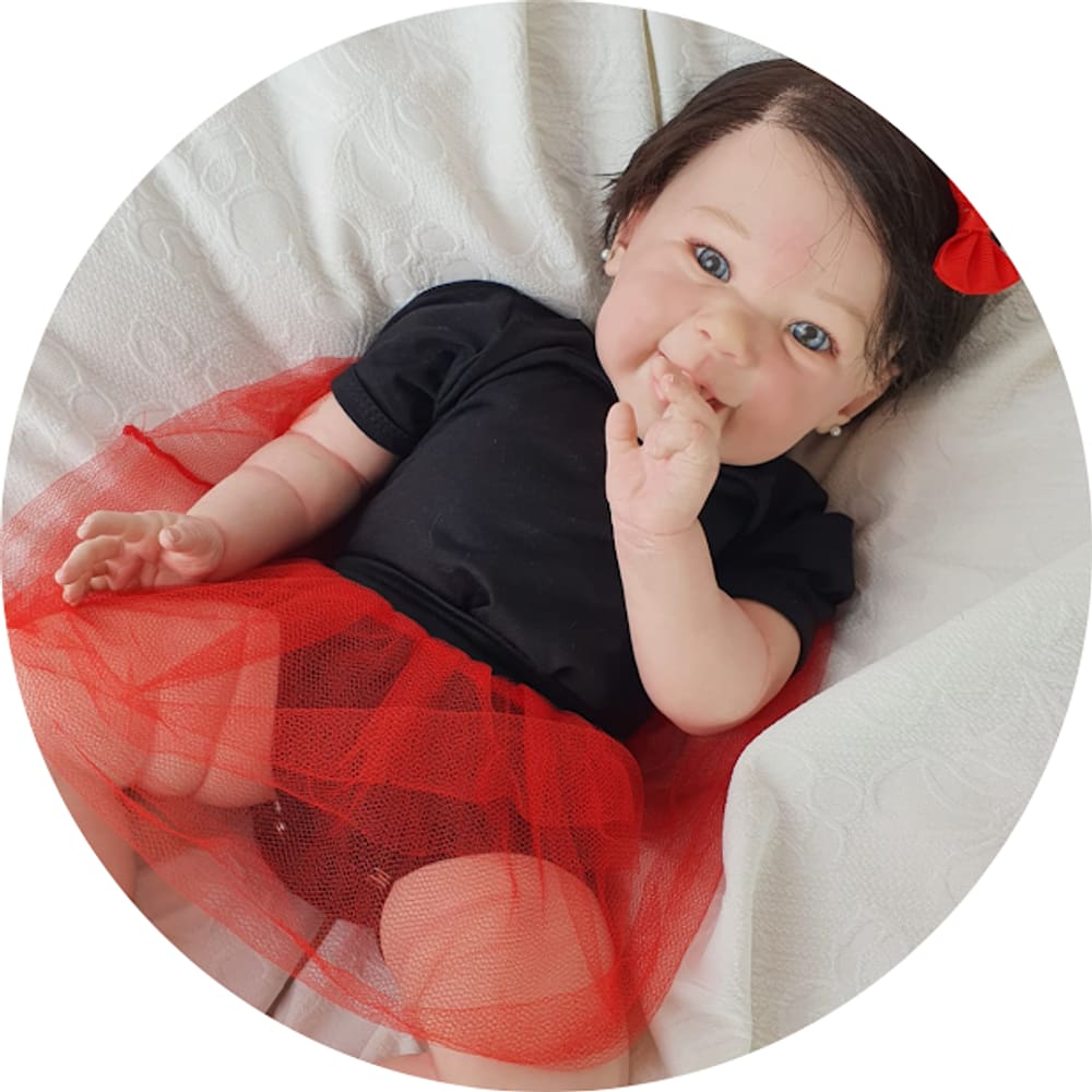 Bebe Reborn Menina Linda Realista Com Enxoval Completo