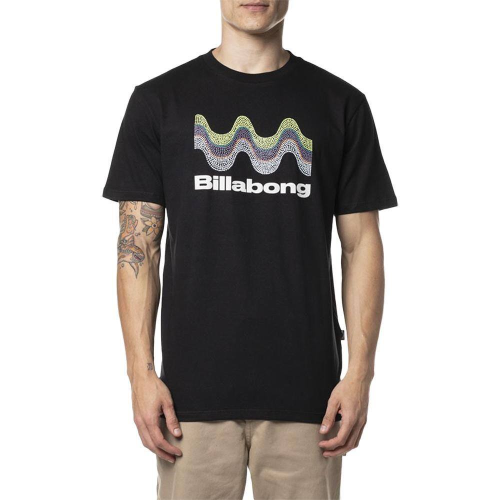 Camiseta Billabong Segment WT24 Masculina Preto