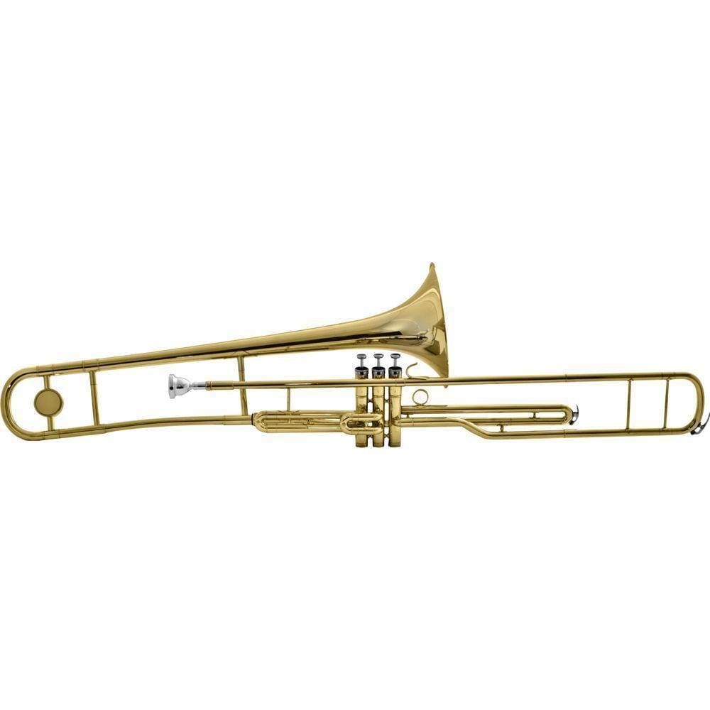 Trombone De Pisto Harmonics Bb Hsl-900l Laqueado