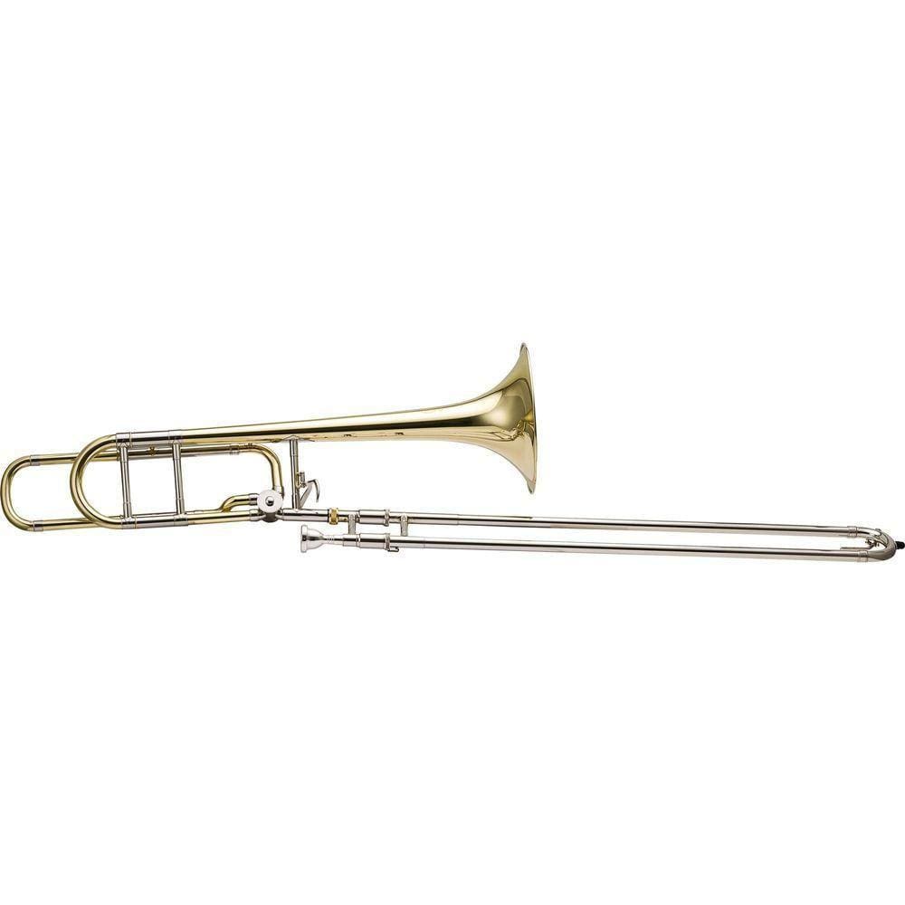 Trombone De Vara Harmonics Tenor Bb-f Hsl-801l Laqueado