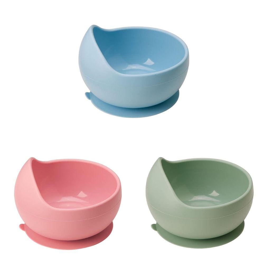 Pratinho Bowl Silicone Ventosas Anti Queda Free BPA Buba
