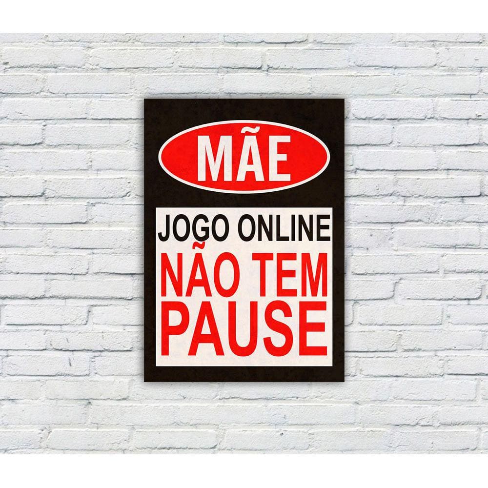 Placa Decorativa MDF Tema Gamer 16