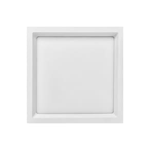 Painel De Led Stella Quadrado Deep De Embutir Recuado 22W Bi