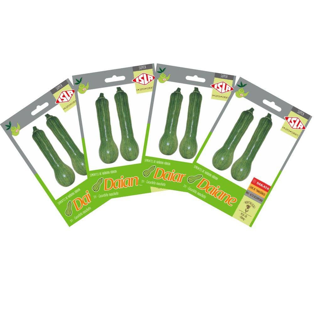 4X Sementes de Abobora Híbrida Daiane Super ISLA