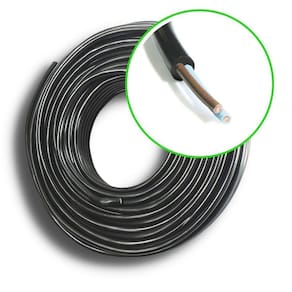 Cabo Pp 2 Vias 2,5Mm 2X2,5Mm Flexível Rolo 100Mts 100%Cobre