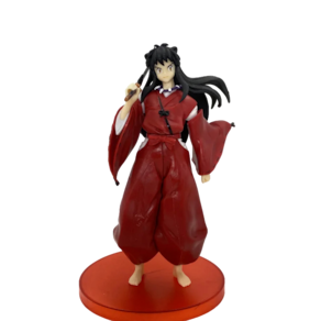 Action Figure Inuyasha Black Hair Anime 18Cm