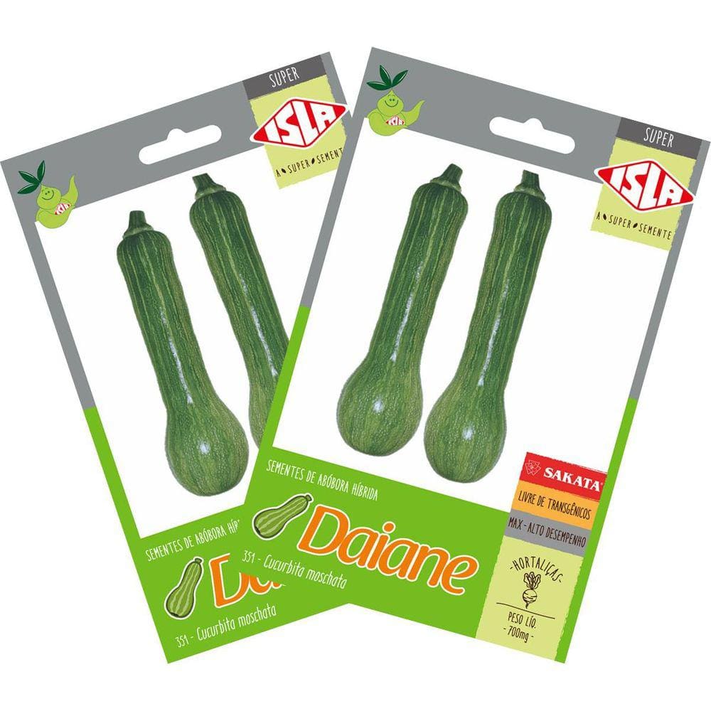 2X Sementes de Abobora Híbrida Daiane Super ISLA