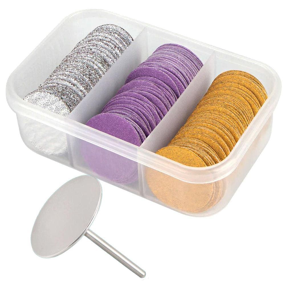 Kit 150 Lixa Adesiva Micro Retífica Mini Lixadeira Pedicure