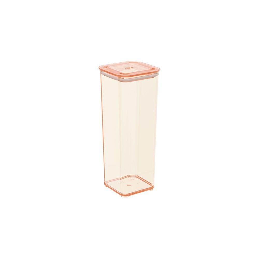 Pote Hermético Coza Modo Capacidade 1,5L Cor Laranja Crush