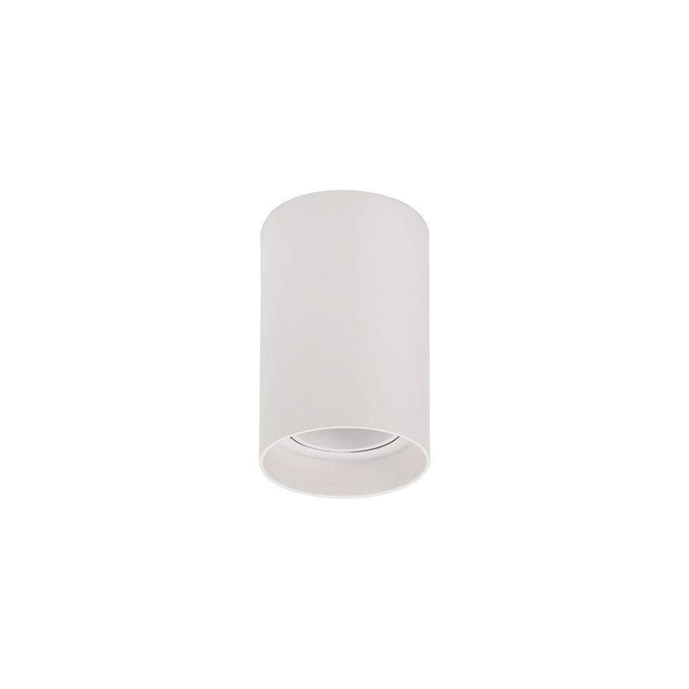 Spot De Sobrepor Recuado Blumenau Clean Para Lâmpada Mr16 Gu10 Redondo Bivolt Branco