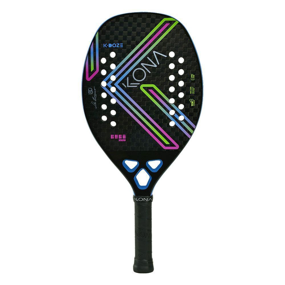 Raquete Beach Tennis Kona K-Doze Blue Kolors Glossy 2024 12k