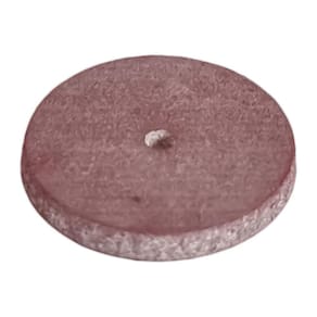Disco Roda De Borracha 22Mm Polimento Grosso Micro Retífica