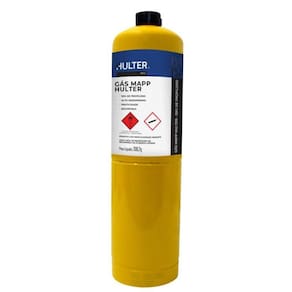 Cartucho Gás Mapp para Maçarico 400g ONU1077 Classe 2.1 Propileno Hulter