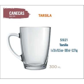 12 Caneca Tarsila 300Ml-Café Leite-Cappuccino-Chocolate-Chá