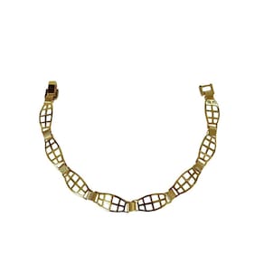 Pulseira Masculina - Banhada em Ouro 18k
