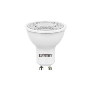 Lâmpada Led Taschibra Tdl 40 Dicroica Mr16 6w Gu10 Bivolt 2700k Luz Amarela