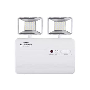 Luminária De Emergência Bloco Autônomo Led Blumenau 2 Faróis 5w Bivolt