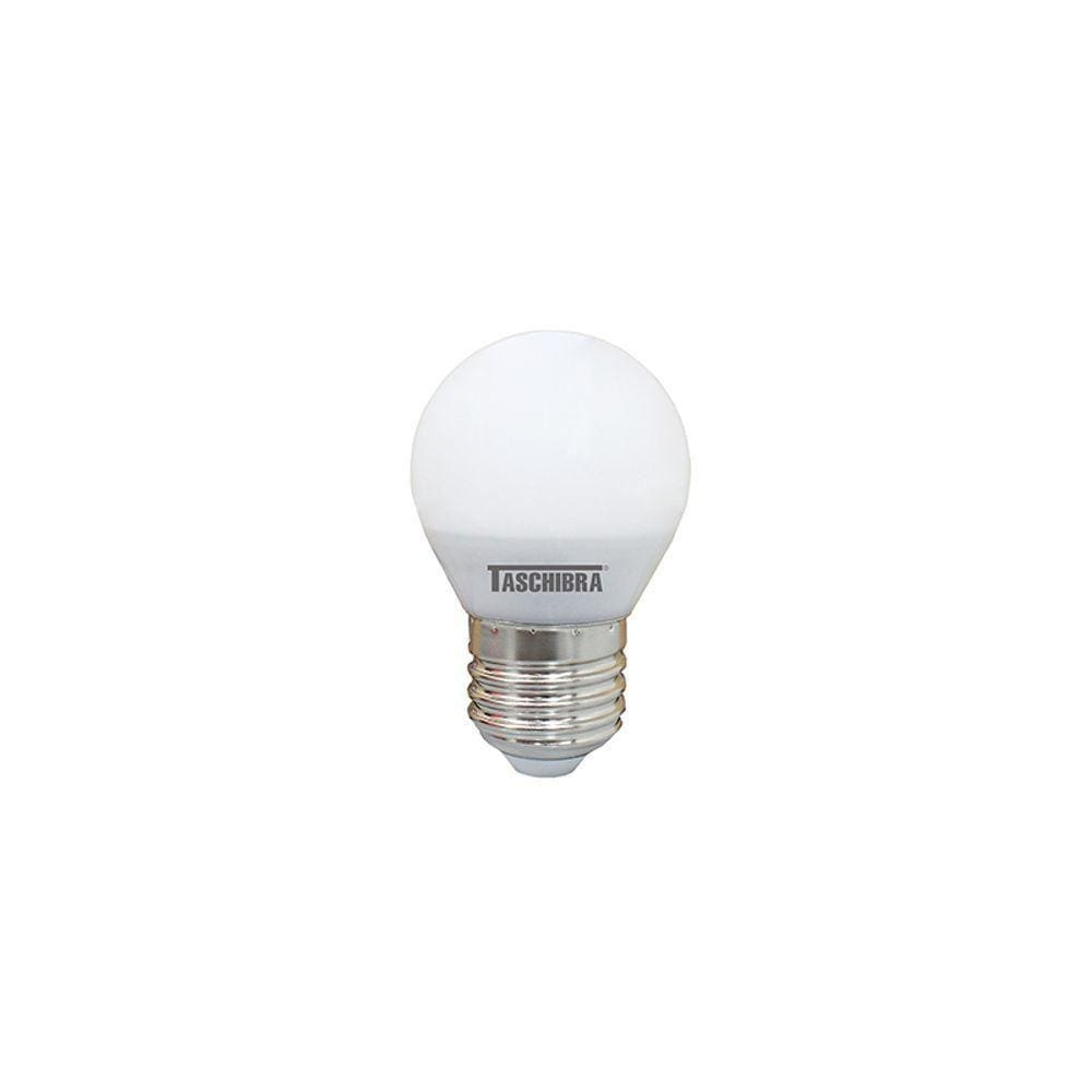 Lâmpada Bolinha Led Taschibra Tbl 40 4,8w E27 Bivolt 6500k Luz Branca