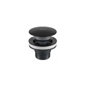 Válvula Para Lavatório Deca Click 1601.bl.cli.mt Black Matte
