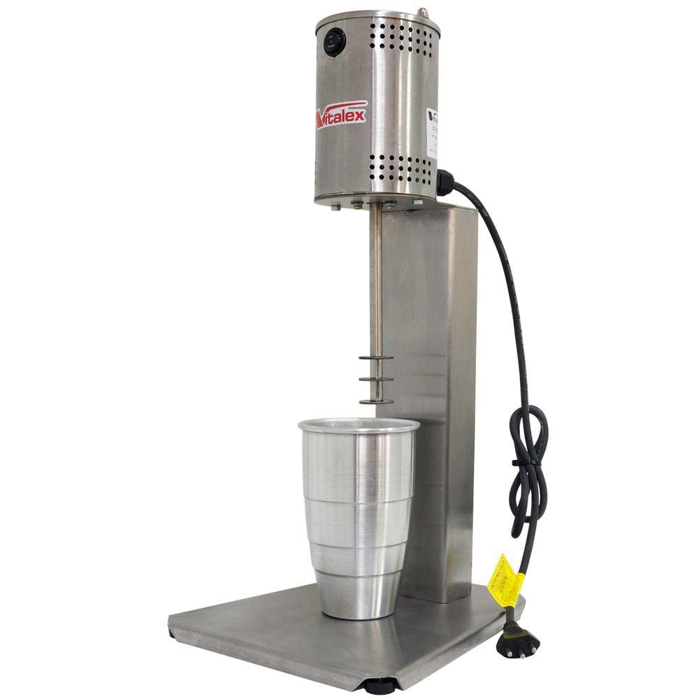 Batedor de Milk Shake 500W Industrial Profissional Elétrico com Copo Vitalex Bms