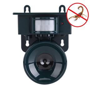 Repelente Solar Ultrassonico Ante Pragas Ratos Aves Pombos Animais Sensor Movimento