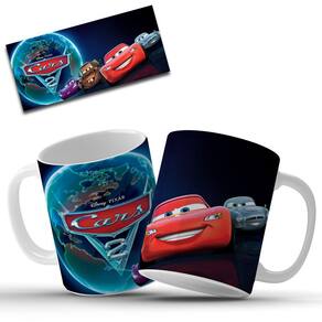 Caneca Personalizada Carros Filme em Cerâmica 325ml