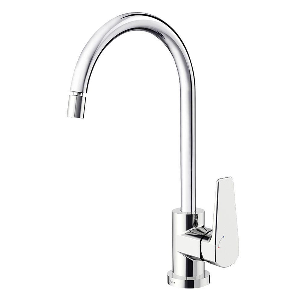 Torneira Misturador Monocomando Docol Lift 796206 De Bancada Cromada