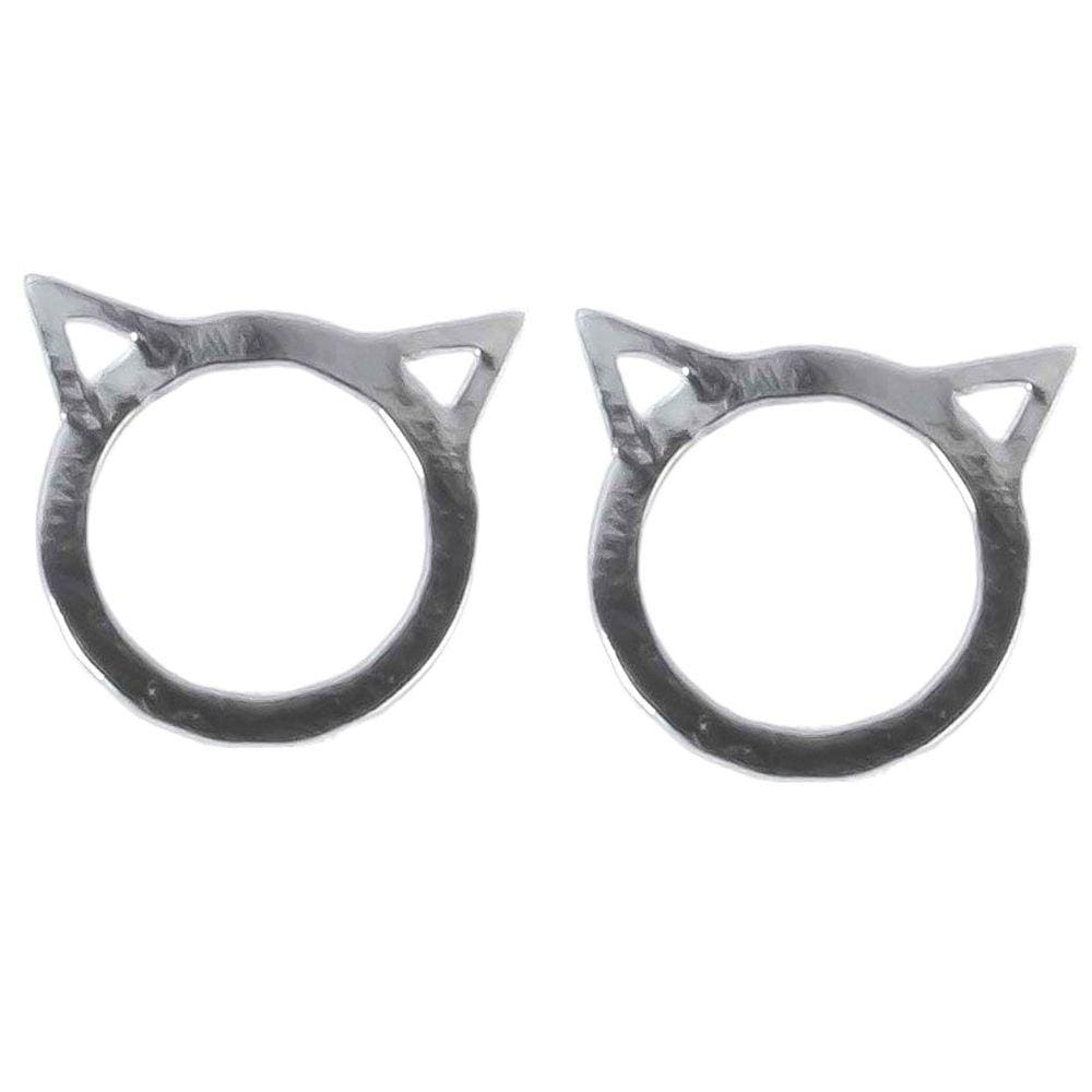 Brinco Gatinho Aço Inoxidável