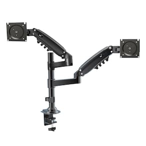 Suporte de Mesa p/ 2 Monitores 17``-27``c/ Pistão a Gás -ELG