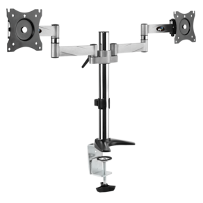 Suporte Multiarticulado Mesa P/ 2 Monitores 15"-27" - ELG