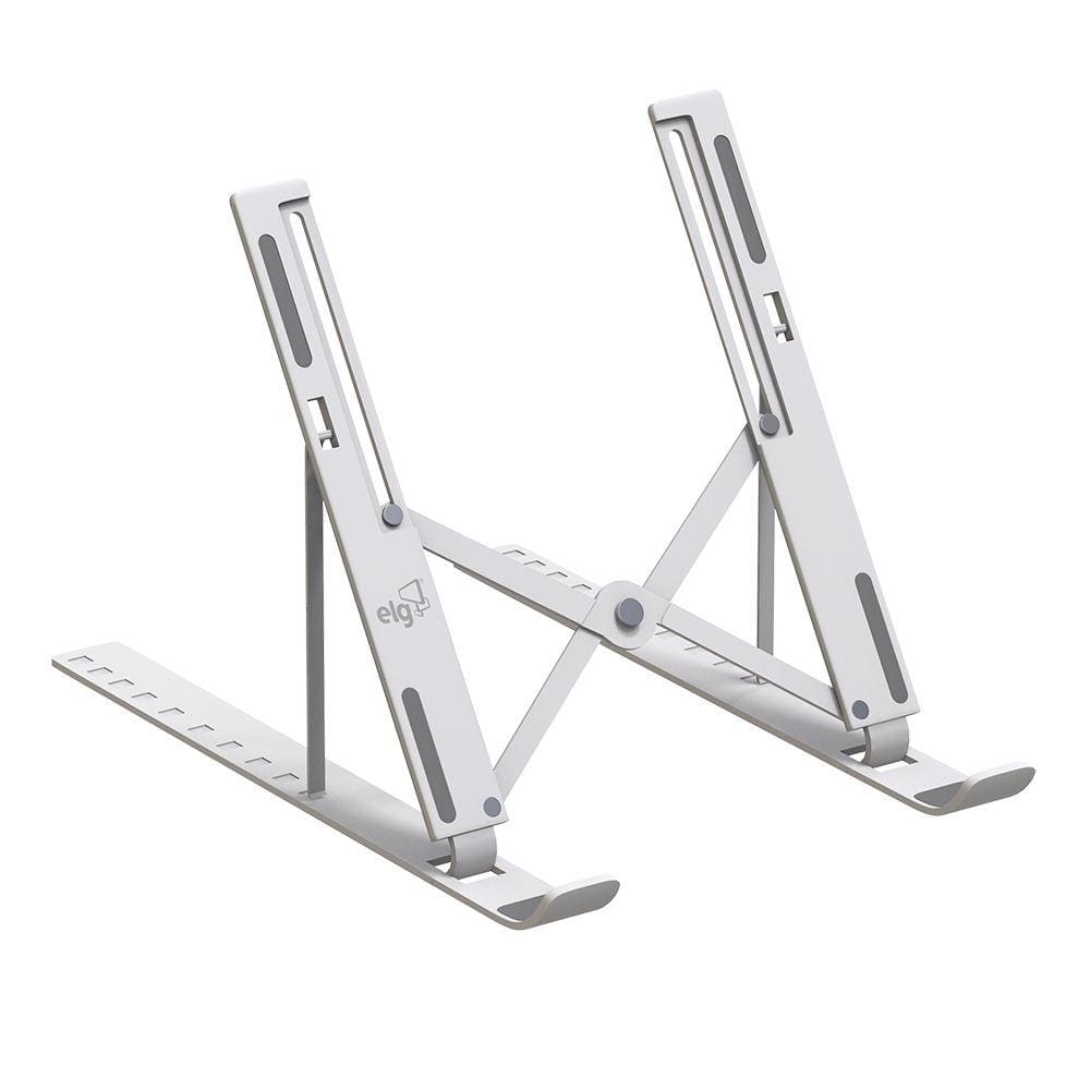 Suporte de Mesa para Notebook de 10" a 17,3" Branco - ELG