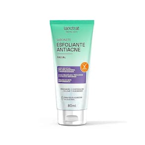 Sabonete Esfoliante Facial Antiacne 80Ml Dermo Skin Labotrat